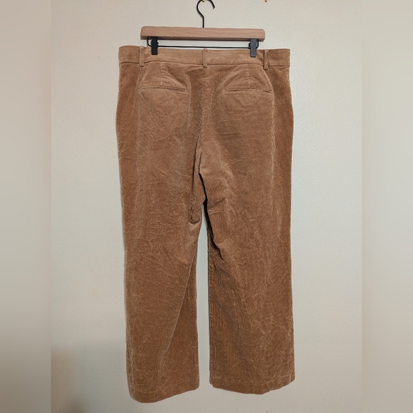 Ann Taylor The Perfect Wide-Leg Corduroy Pant - Picture 7 of 11